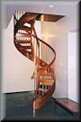 5' 6" Mahogany with partial risers and landing